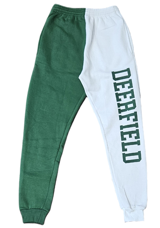 SALE Green and White Sweatpants