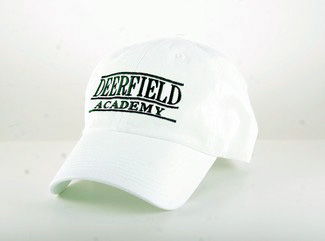 White Deerfield Academy Hat