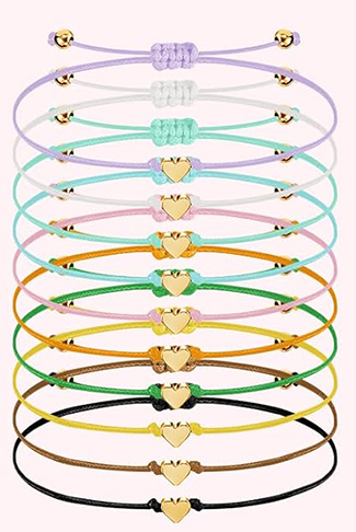 Heart String Bracelets