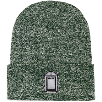 Marled Yarn Cuff Hat