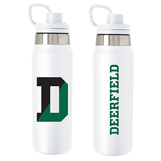 White Recycled Water Bottle