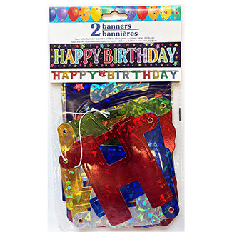 Birthday Banners